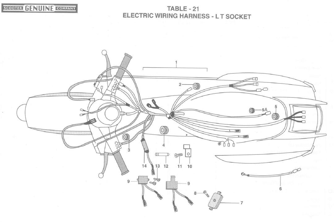 Genuine Stella Electric Wiring Harness